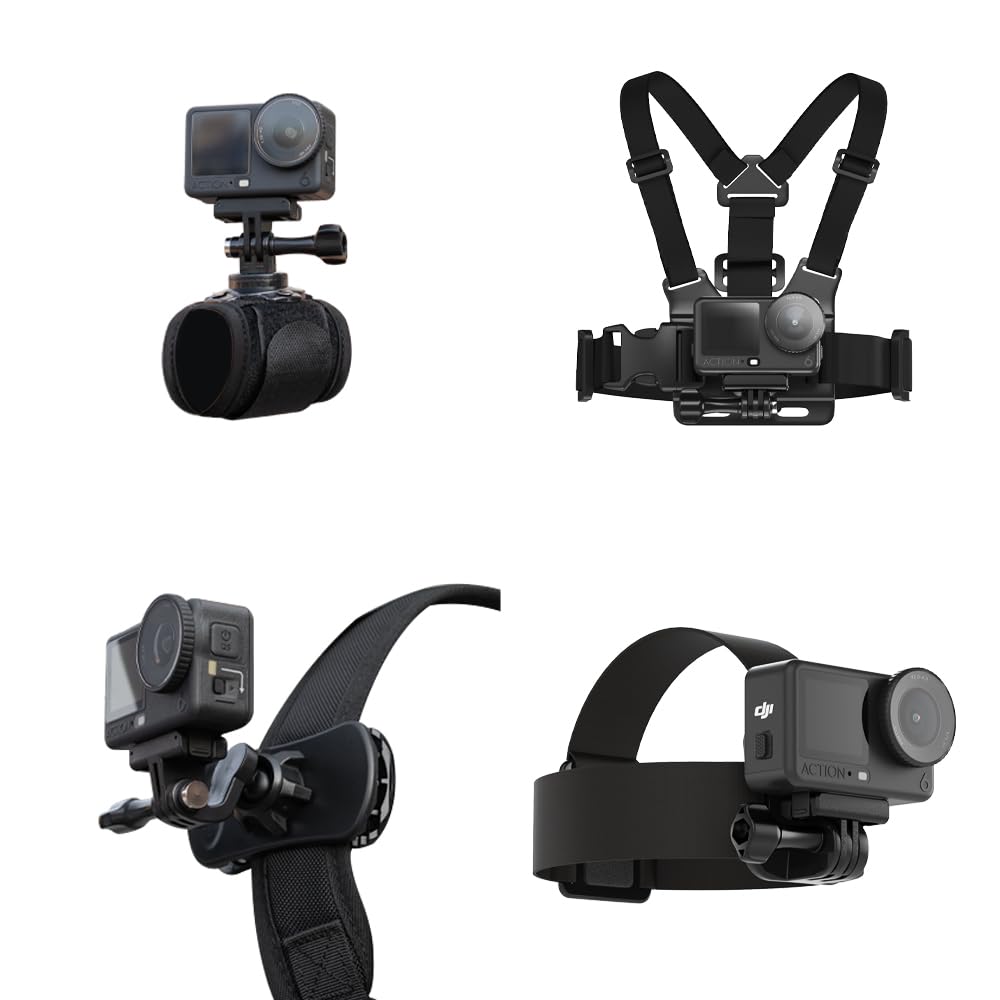 DJI Action Camera Accessories - 4-in-1 Mount Kit -1 DJI Action Camera Accessories - 4-in-1 Mount Kit -1
