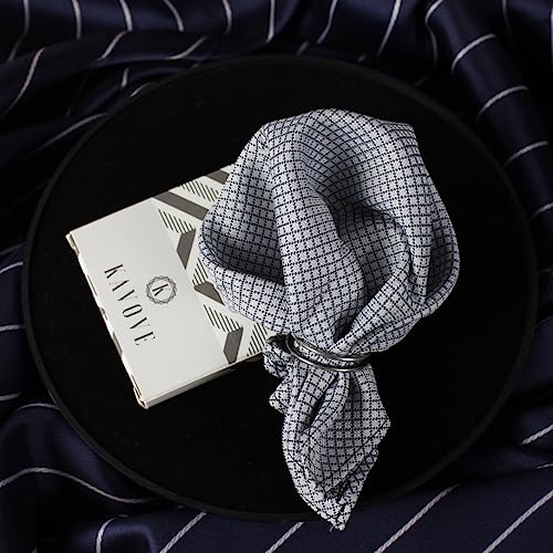 Image of Kovove The Essentials Checkered Pocket Square For Men