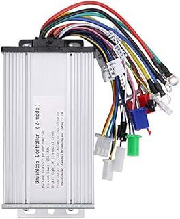 Keenso Brushless Motor Controller, 48V 60V 64V 72V 1000W-1500W 12 Tube Dual Mode Rectangula Brushless Motor Controller for Electric Scooter