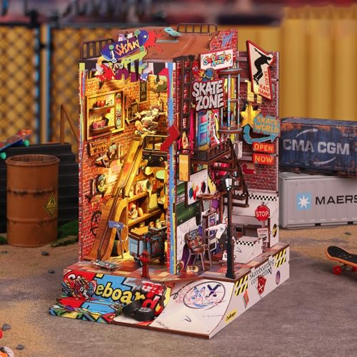 Ahilmrn Cyberpunk Street Skateboard Book Nook Kit thumbnail 2