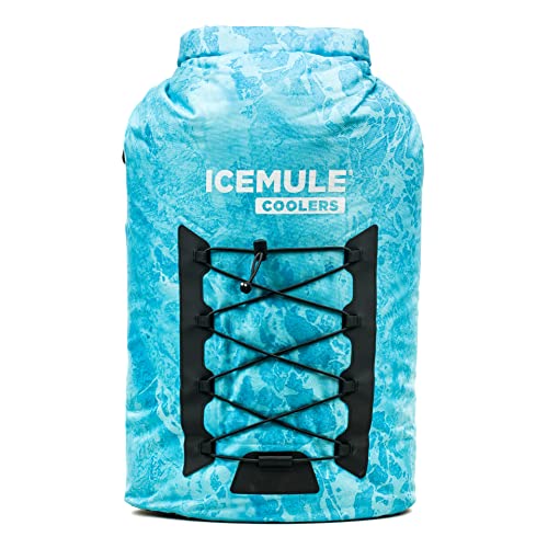 ICEMULE Pro XLarge Collapsible Backpack Cooler – Hands Free, 100% Waterproof, 24+ Hours Cooling, Soft Sided Cooler, 32 Cans