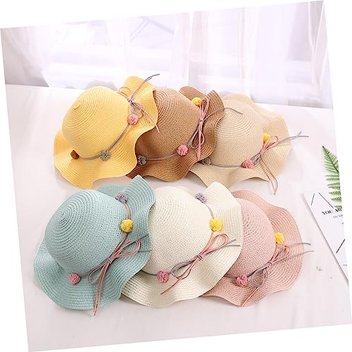 NOLITOY Summer for Beach Travel Outdoor Activities Lightweight Breathable Wide Brim Sun Protection for Boys Beige4