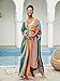 caftans for women plus size Vneck kaftans dresses Bathing suit cover ups Colorful Kaftan One size fit all Caftan for Lounging mumu Dresses Hawaii Beachwear Kaftans Loungewear Bikini coverups ON-1126-4