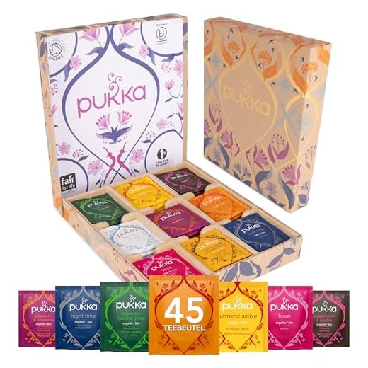 Pukka Tee Geschenkset, Bio Selection Box "Lieblingstee"