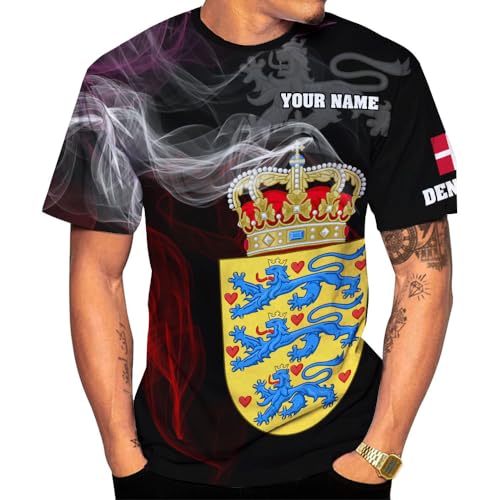 Maillot de football danois personnalisé pour rester au frais durant le fitness