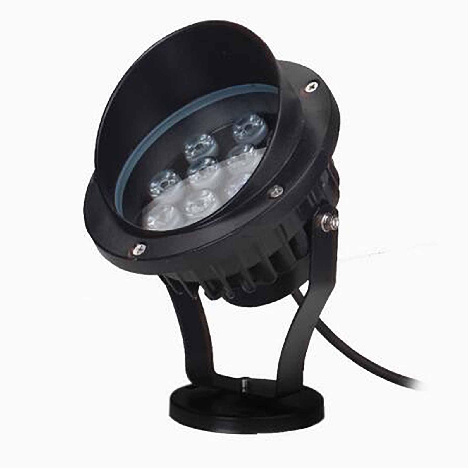 PCXEHUYP Ground LED Landscape Lights - Outdoor Buried Lights, AC 85-265V Spot Outdoor, IP65 Waterproof Lighting, Plug-in Type Garden Pathway Courtyard Floor Lamp(Red,B-18W)