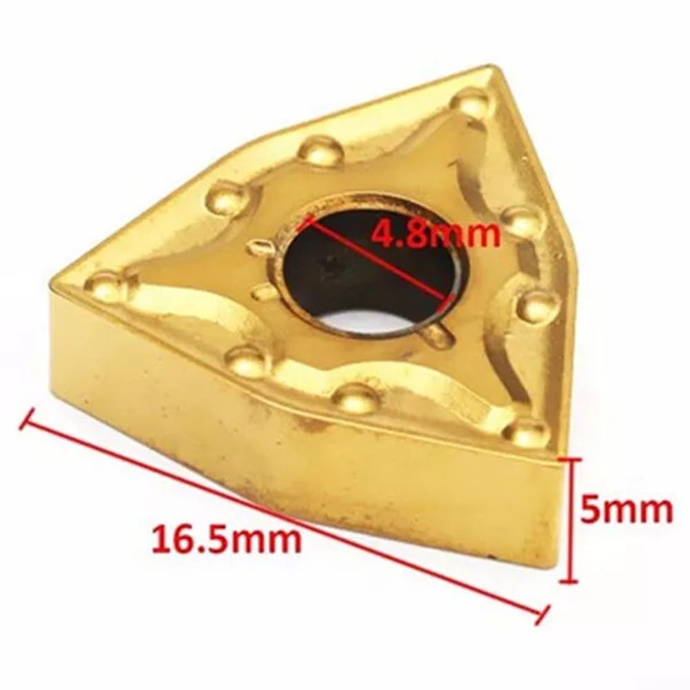 Soporte para herramientas de torno de 20 mm MWLNR2020K08 + 10 cuchillas de carburo WNMG0804 para varios procesos