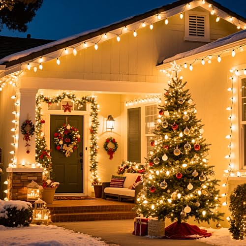 image for Brightown 25 Pack C9 Incandescent Light Bulbs, Christmas C9 Replacemen