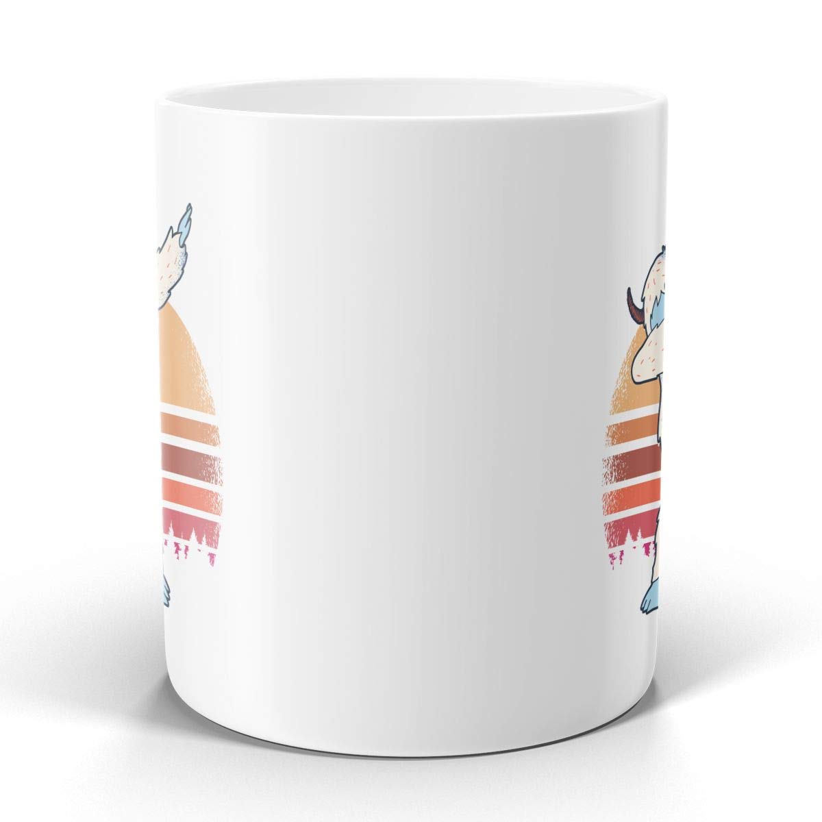 Amazon.com | Funny Yeti Coffee Mug - Dabbing Abominable Snowman Design -  11oz White Ceramic Tea Cup for Enthusiasts, Believers, and National Yeti  Day Gifts: Coffee Cups & Mugs