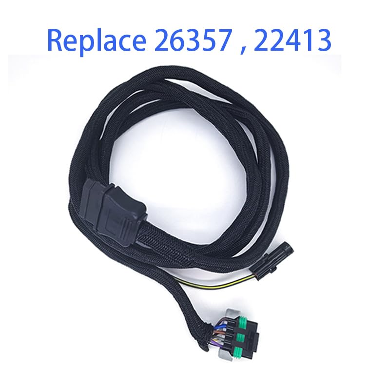 11-Pin Vehicle Side Light Wiring Harness Kit Fit for Western Fisher Blizzard SnowEx Plows Replace 26357/22413