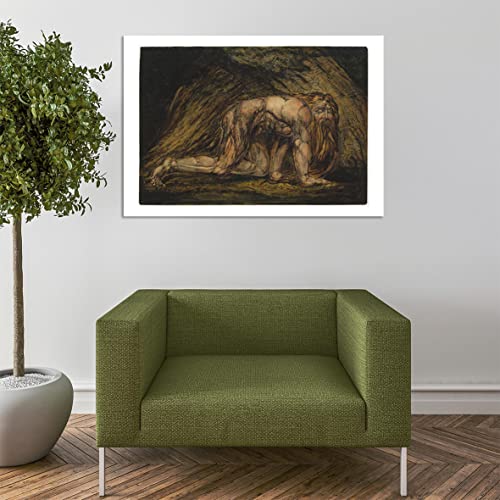 Affiche William Blake Nebuchadnezzar format Medium finition semi-brillante - 7