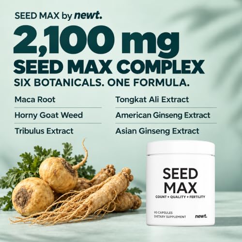 Newt SEED MAX Men's Fertility Supplement