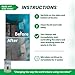 ACT Trash Deodorizer and Cleaner | Eliminates Odors Controls Garbage Sludge | for Garage and Outdoor Bins | Dry Powder Eco-Friendly 2.5lb