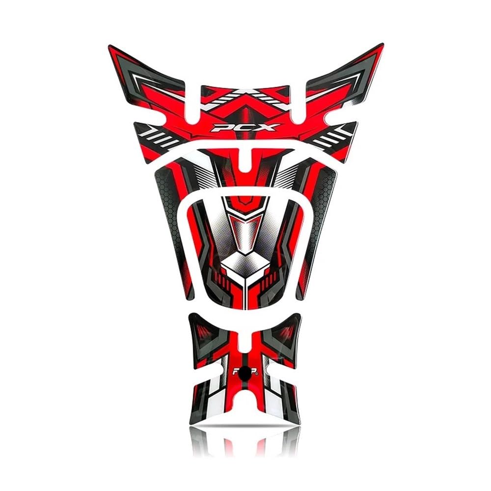 Adesivo Serbatoio Moto Fibra Di Carbonio Per Honda PCX 125-160 - Protezione E Stile 2021-2024 - Foto 10