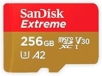 Vista 1 de SanDisk Tarjeta de memoria Extreme MicroSDXC UHS-I de 256 GB - C10, U3, V30, 4K, A2, Micro SD - SDSQXA1-256G-GN6MN