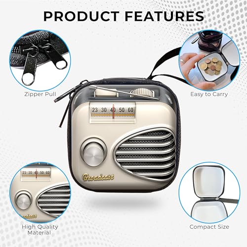 Image of Kraptick Multipurpose Coin Pouch for Men & Women, Compact Coin Organiser, Cash & Coin Holder Pouch, Stylish Mini Money Pouch for Everyday Use (Print)