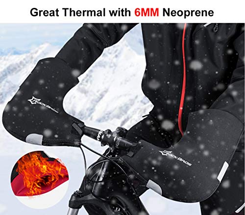 ROCK BROS Handlebar Covers Cold Weather Mountain Bike