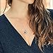 Gem Stone King Customized and Personalized 3 Round Gemstone Birthstone Fashion Love Mothers Flower Blossom Pendant Necklace For Women | 925 Sterling Silver | With 18 Inch Chain