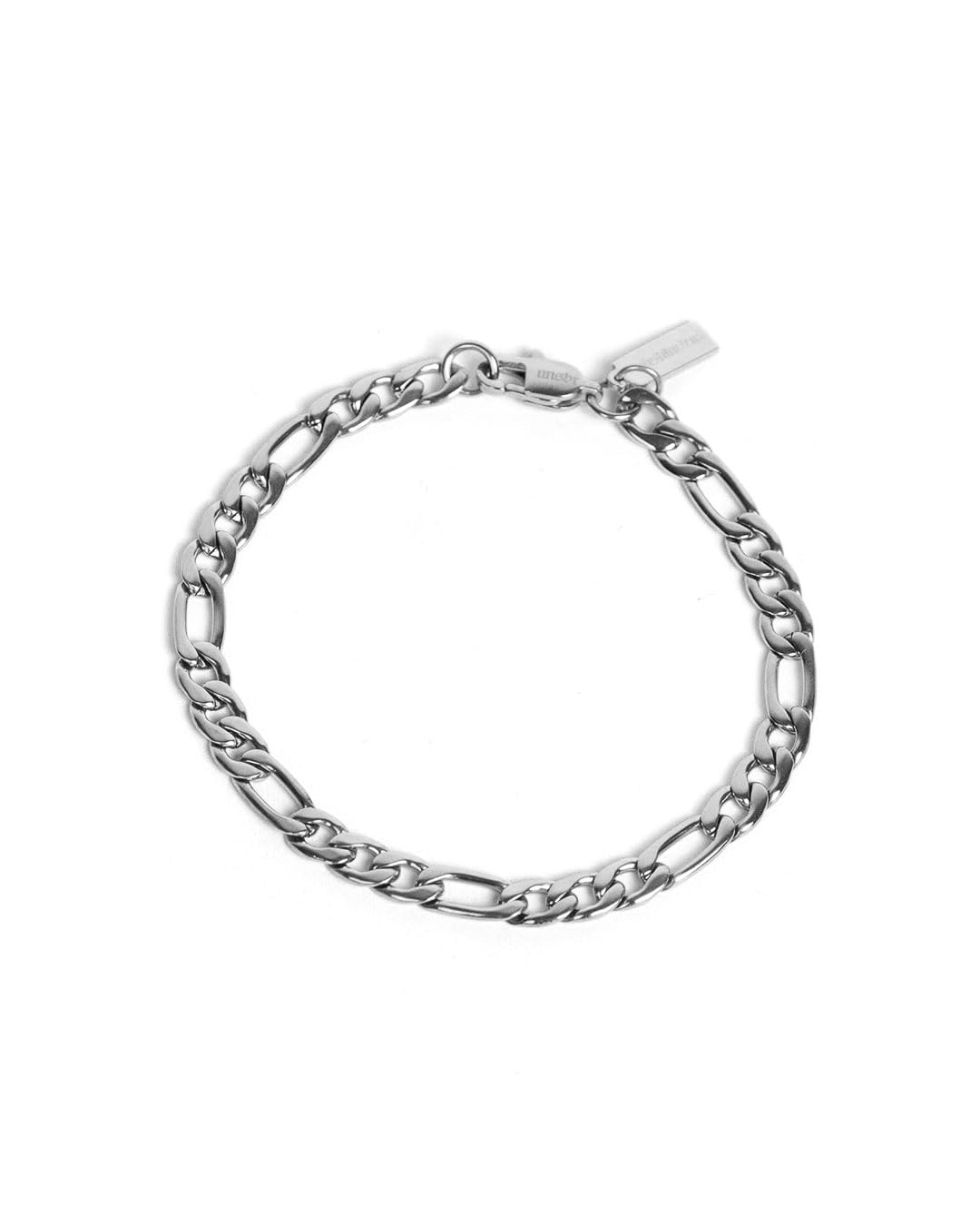 Elegantes Figaro Armband für Herren und Damen - Streetwear Figaro Armband aus Edelstahl und 18K Gold - Wasserfestes Armband in 5mm Breite
