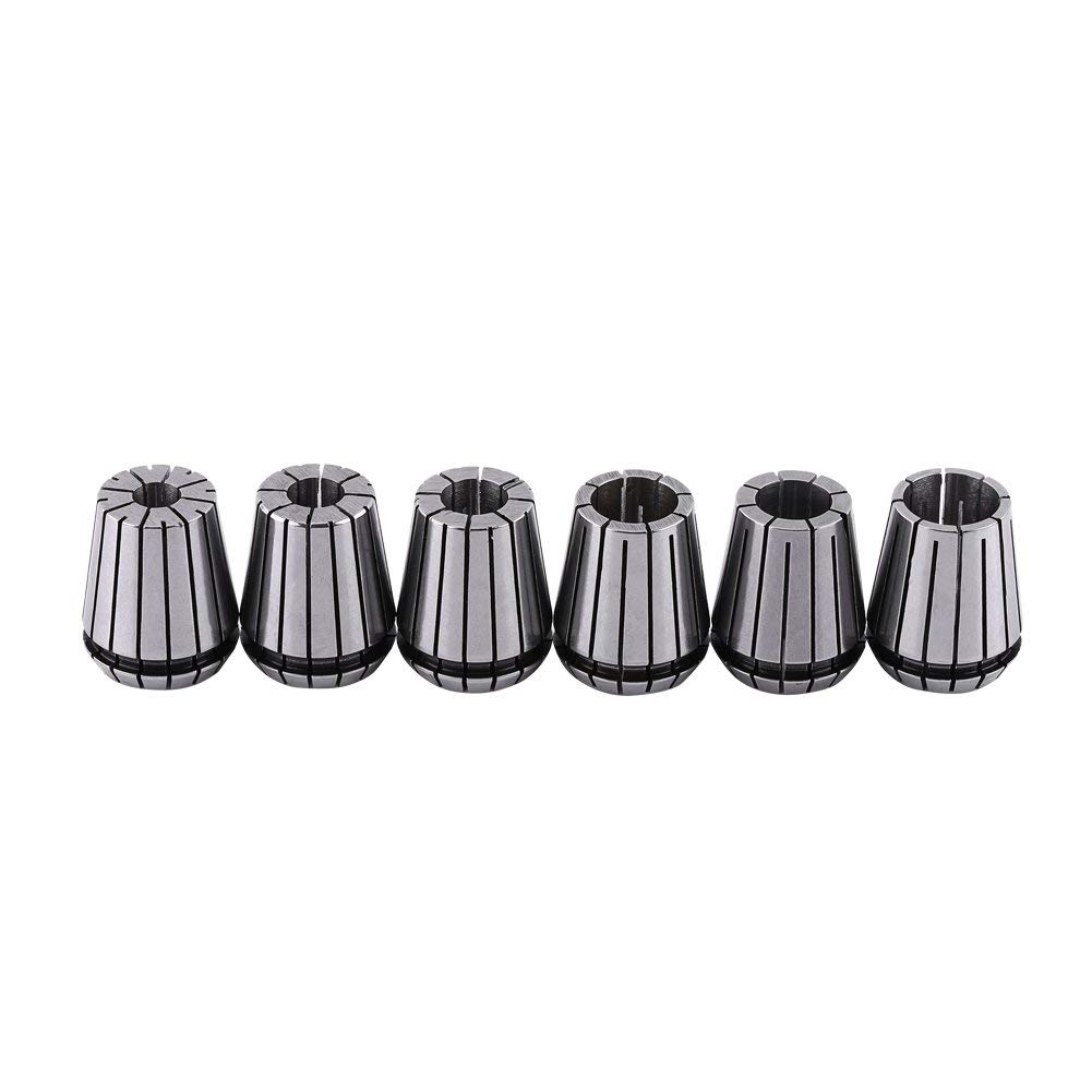 ER32 - Set de 6 cuellos de apriete para torno o fresa CNC de grabado, 10-20 mm