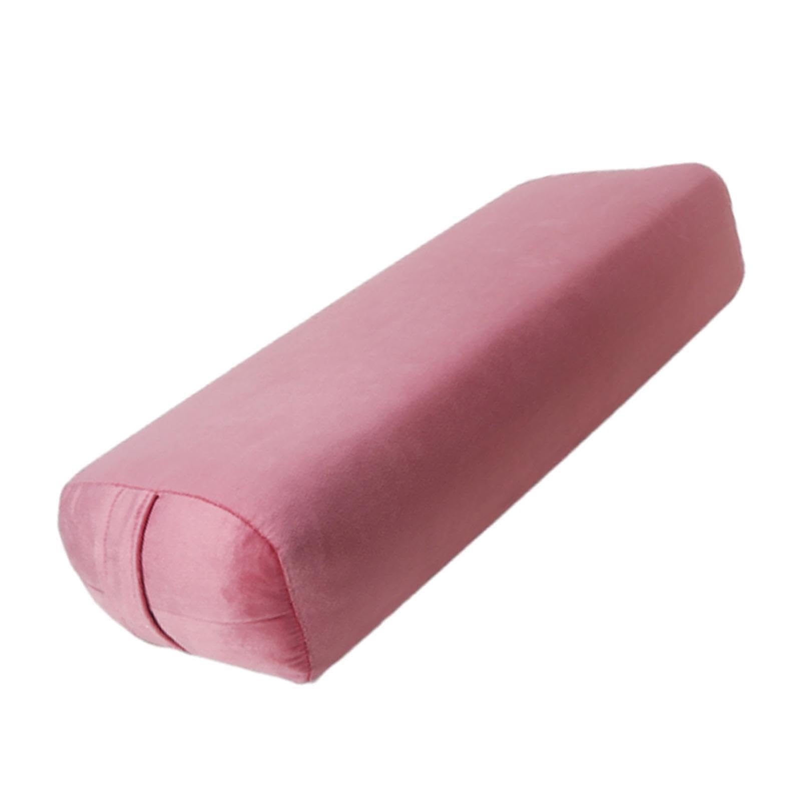 Cómoda Almohada de Yoga con Soporte para práctica de Yoga restaurativa, Funda extraíble y Esponja Suave de Apoyo, cojín de meditación con Esponja, Accesorios para