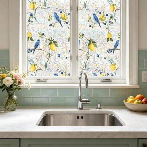 Película de Vinilo para Ventana con Efecto Vitral 17.3 x 78.7 in miniatura 6