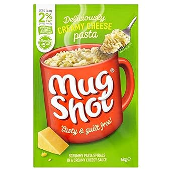 Mug Shot - Creamy Cheese Pasta Flavour - 68g (Multi-Pack - 5)