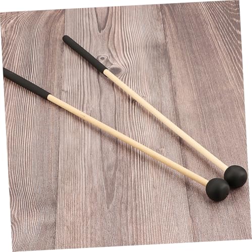 Juego de 2 baquetas de madera para percusión miniatura 6
