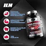 Chewable Creatine Tablets (Berry Flavour) - 3000mg Chewable Creatine Monohydrate Tablets - Creatine Chews - 180 Tablets - Image 4