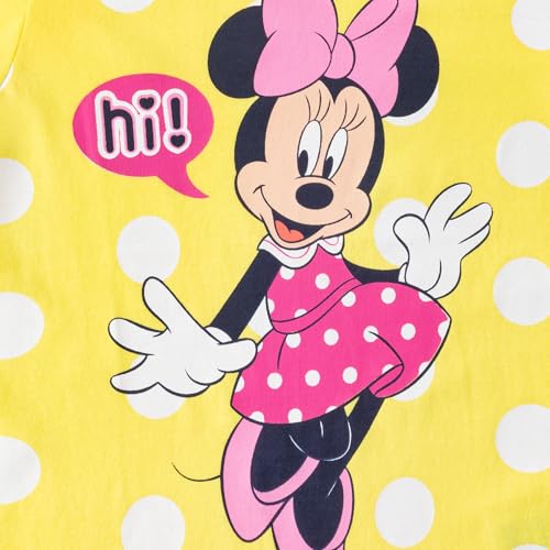 Disney MYMC7135-RUL Minnie Mouse Girls 3 Pack Short Sleeve T-Shirt thumb #4