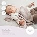 Livella Kuscheltuch „Hase“ mit Söckchen - Reine Bio-Baumwolle – Premium Schmusetuch, Kuscheldecke, Schmusedecke, Strickdecke - Samtweich & atmungsaktiv - Oeko-TEX® Standard 100 und GOTS Zertifiziert