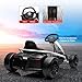 Takywep Ride On Go Kart for Kids Teens, 24V 9Ah Large Battery Dual 300W Extra Powerful Motors, 8MPH Fast Drifting Fun with Music & Horn, Max Load 175 Lbs, Outdoor Ride On Toy for Kids 8+ Years