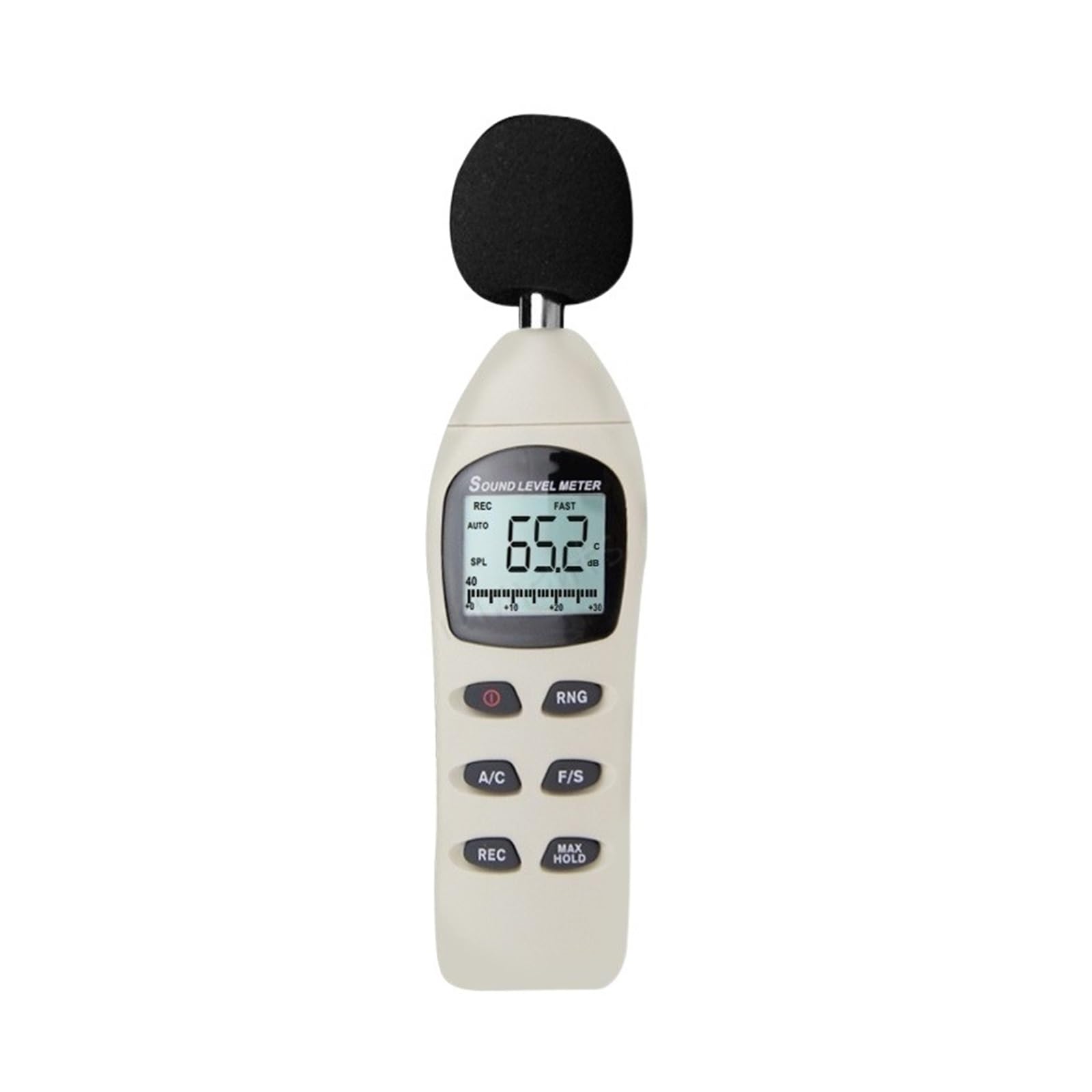 Décibelmètre DELURA appareil de mesure du niveau sonore portable avec maintien de données