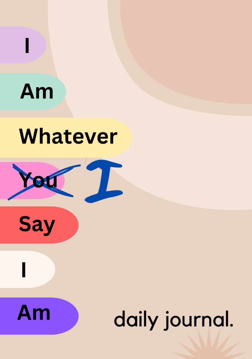 Independently published I Am Whatever I Say I Am - Daily Journal: Affirmations, Positive Quotes, Motivational, Uplifting, Women and Girls