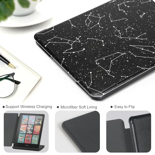 Image of CoBak Case for 7 inch E-Readers - All New PU Leather Cover with Auto Sleep Wake Feature for E-Readers 2024 Released