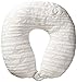 Clara Clark Hypoallergenic Memory Foam Travel Pillow, Large, White