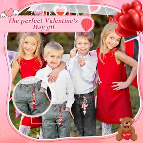 Llaveros con cuentas y borlas de cuero para regalar en ocasiones especiales y eventos DIY 4