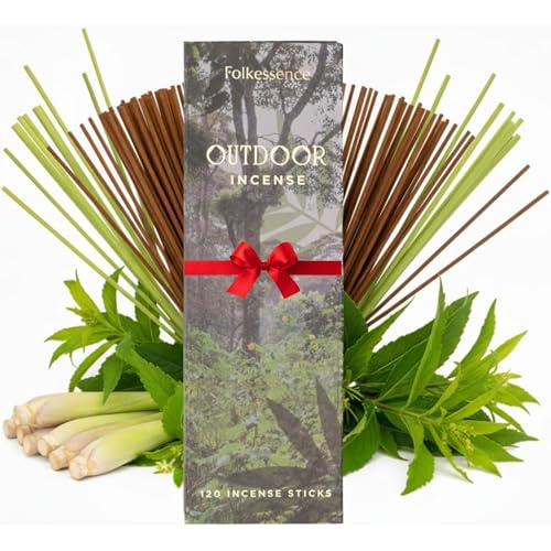 Folkulture Citronella Incense Sticks | 120 Stück, 30 cm lang, mit...