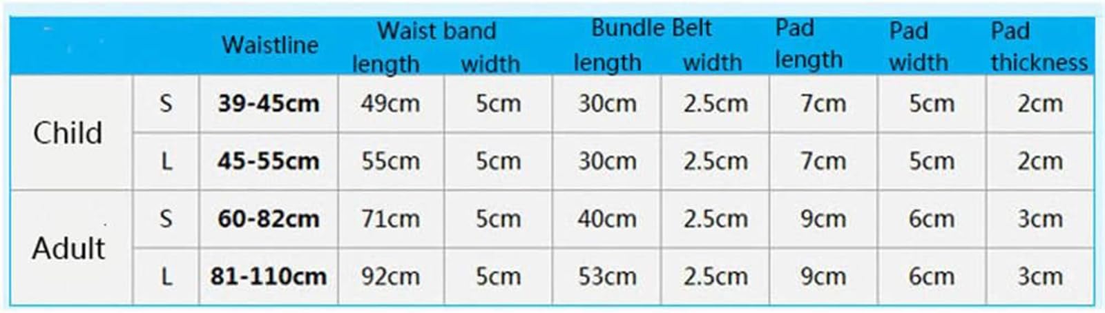 CUSMA Ceinture pour Hernie Inguinale, Treillis pour Adultes Et Enfants, Support De Nombril Ombilical, Sangle D'aine Réglable (Paquet De 2),Adult,S