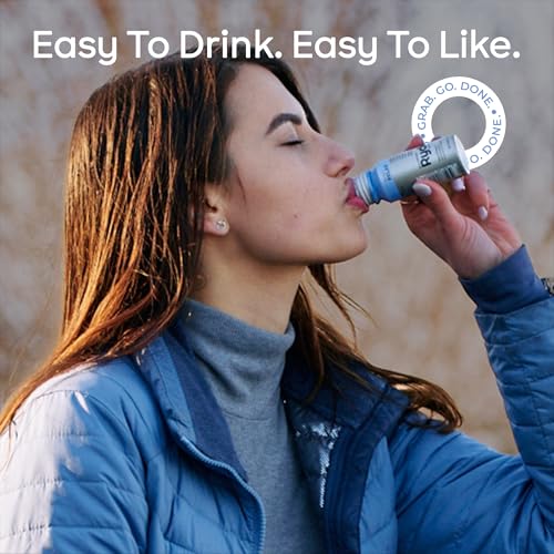 Image of Ryde: Relax Shot | Raspberry Flavor | Lemon Balm, L-Theanine, Ginseng & Chamomile | 0 Calories, 0 Sugar | 2 FL OZ Shots | Helps You Relax* (8 Pack)