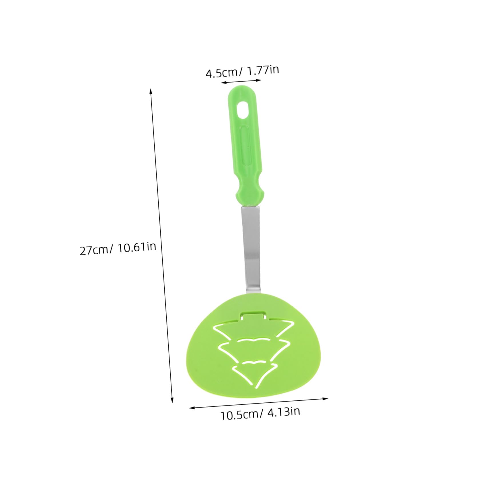 Homoyoyo 4pièces Spatules de Cuisine Antiadhésives Nylon pour Noël de Ustensiles de Pâtisserie avec Motifs de Flocons Sapins