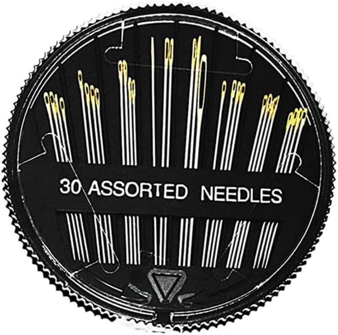 30 agujas de coser a mano surtidas populares, bordado, reparación, manualidades, costura, 6 tamaños diferentes
