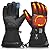 MaweMe Heated Gloves for Men Women,Electric Heated Ski Gloves with 3 Heat Settings, Rechargeable Heating Motorcycle Glove, Winter Thermal for Hiking Hunting Cycling
