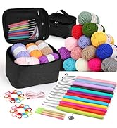 Aeeque Kit De Crochet Sorgenwürmchen Avec Têtes En Bois 20 Mm