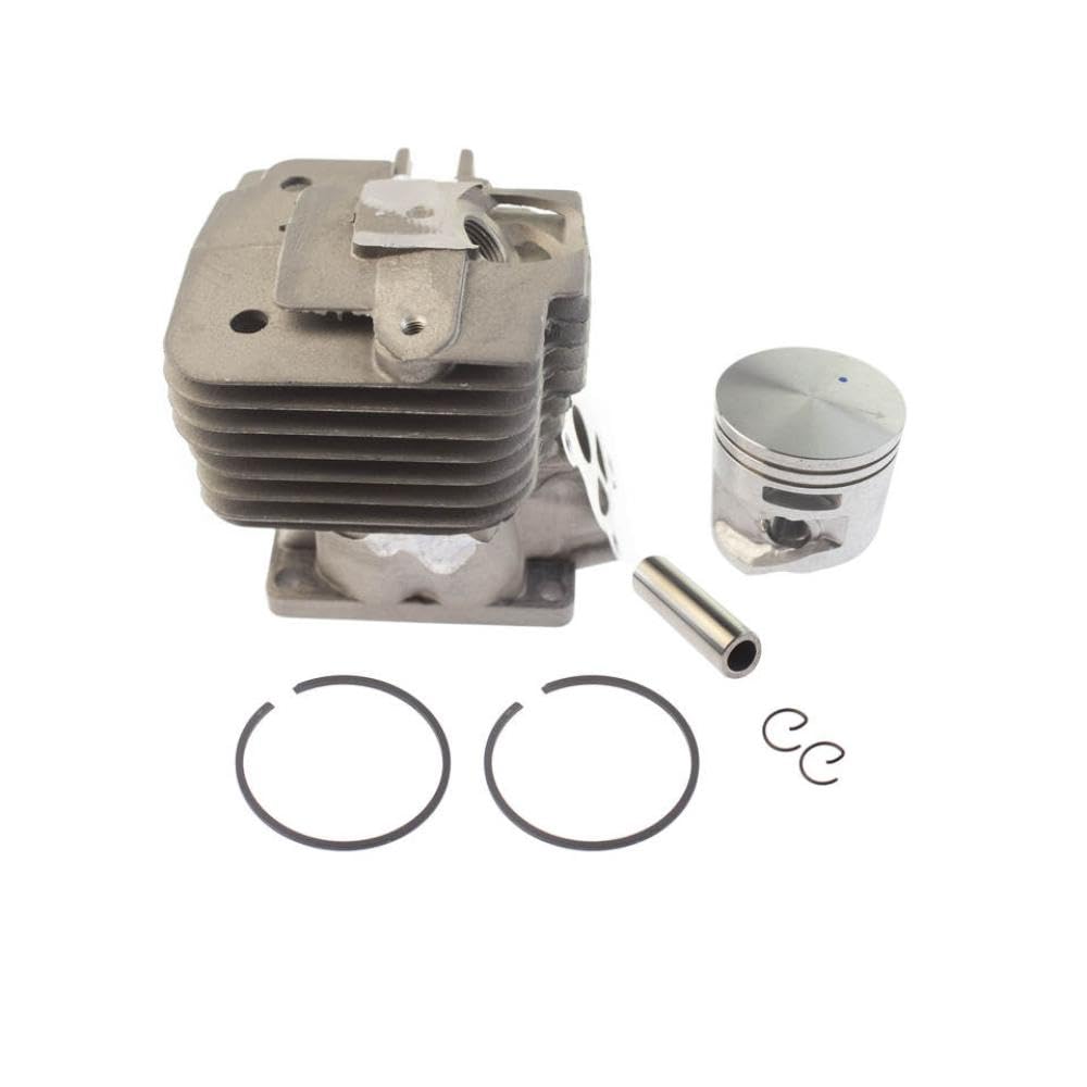 Cylinder Piston Kit 50mm Replacement for Chainsaw Engine Repair Compatible with MS441 MS441C Series