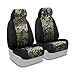 Coverking Front 50/50 Bucket Custom Fit Seat Cover for Select Dodge Charger Models - Neosupreme (Mossy Oak Obsession Camo with Black Sides)