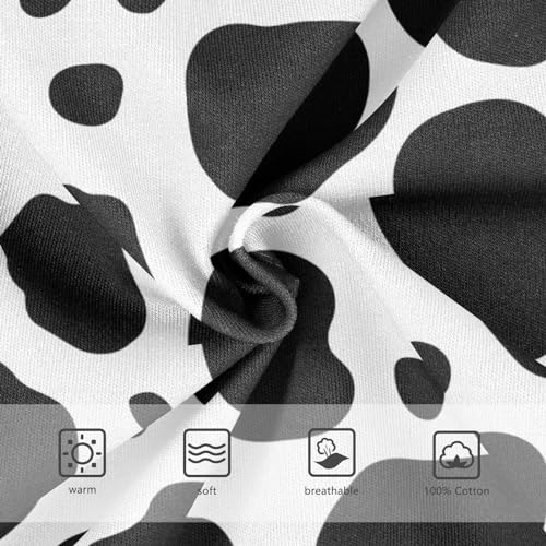 Little Boys Briefs Cow Print Soft Cotton Toddler Underwear in Sizes 2/3t, 4t, 5t, 6 and 83