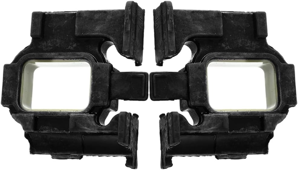 2Pcs Radiator Bracket Black Left+Right Replacement For X1 F48 X2 F39 2016-2021
