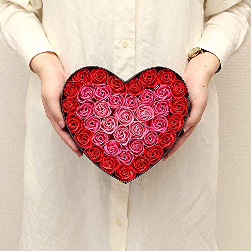 キューフラ(Q-FLA) ソープフラワー入浴剤 ハートボックス