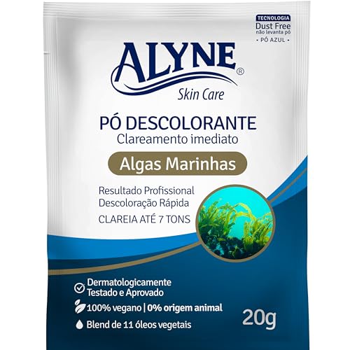 Alyne, Pó Descolorante, Algas Marinhas, 20 g, Azul